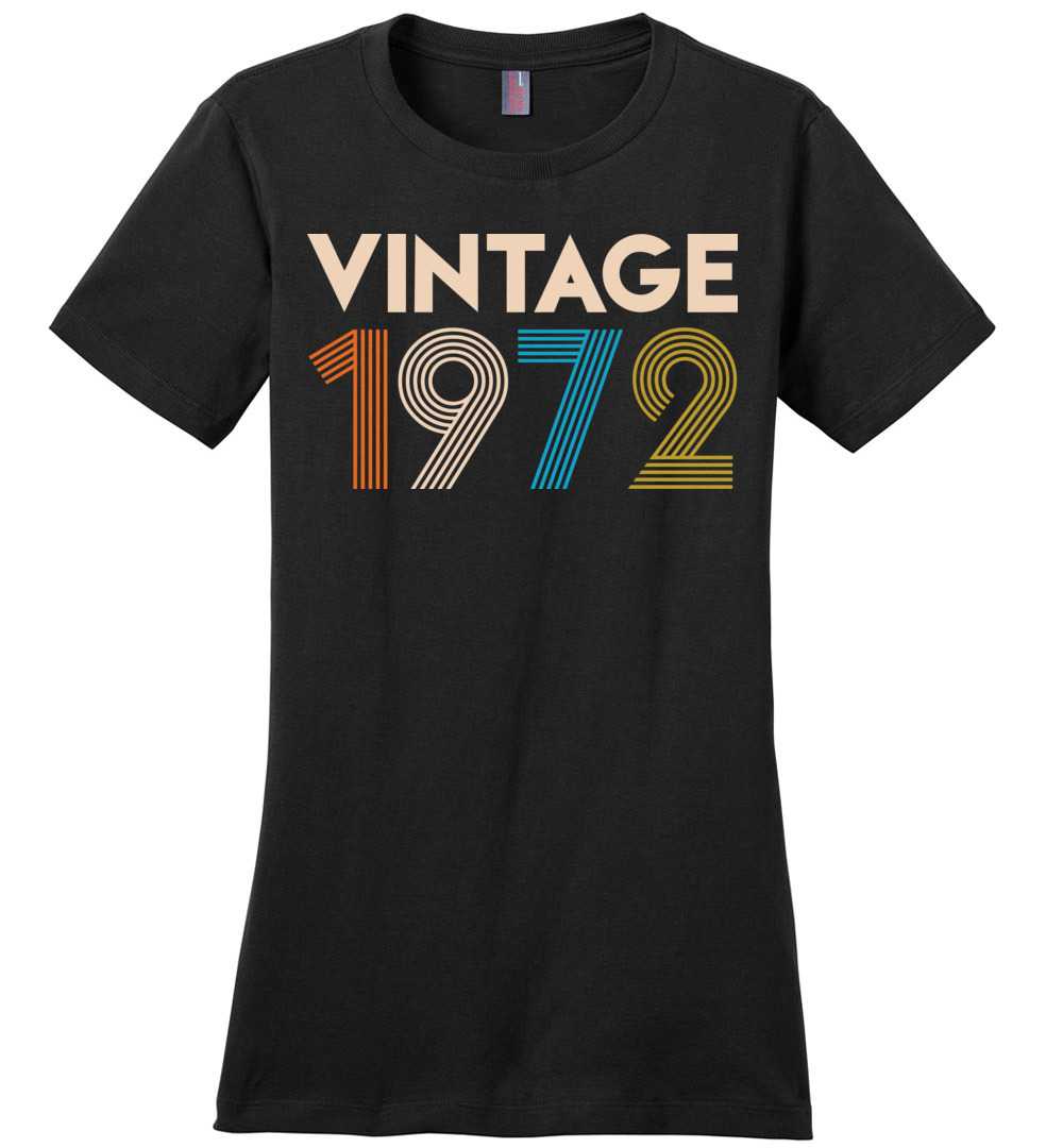 Birthday Shirt Gift Ideas For Women Vintage 1979 Black