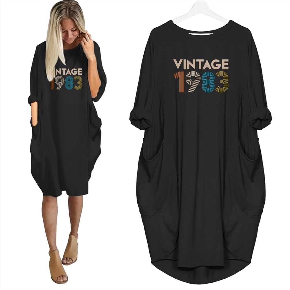 Vintage 1983 Limited Edition Pocket Dress