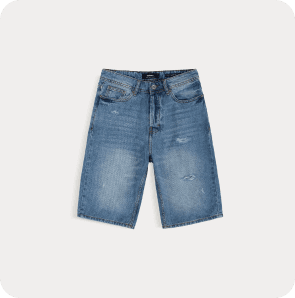 LOOSE FIT BERMUDA SHORTS